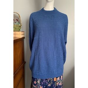vintage Spunky : oversized knit sweater